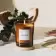BOUGIE PARFUMEE VERRE ET BAMBOU PERSONNALISABLE 'AVA MAY'