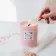 BOUGIE PARFUMEE VERRE ET BAMBOU PERSONNALISABLE 'AVA MAY'
