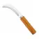 COUTEAU INCURVE MANCHE BOIS PERSONNALISABLE 'DRUIDY' 