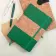 CARNET EN LIEGE ET PU RECYCLE PERSONNALISE 'ISHA'