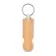 PORTE CLE PERSONNALISE EN BAMBOU JETON 'BEAVOR'