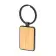 PORTE CLES PERSONNALISE EN BAMBOU 'CASAWOOD DARK'