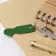 PORTE CLES PERSONNALISE EN ALU RECYCLE 'PLAKI COIN'