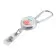 PORTE BADGE DEROULEUR PUBLICITAIRE 'SHAKI MOUSQUETON'