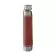 FLASQUE EN ACIER ET PU 100ML PERSONNALISABLE 'GUDY'