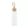 BOUTEILLE PERSONNALISABLE EN VERRE ET BAMBOU 500ML 'CULOA'