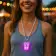 SHOOTER LUMINEUX AVEC COLLIER PERSONNALISABLE 'BAUDRYNK'
