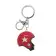 PORTE CLE PERSONNALISABLE EN FORME DE CASQUE 'VESPO'