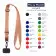 TOUR DE COU TELEPHONE PERSONNALISABLE 'INFLU CUIR'