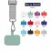 TOUR DE COU TELEPHONE PERSONNALISABLE 'INFLU CUIR'