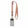 TOUR DE COU TELEPHONE PERSONNALISABLE 'INFLU CUIR'