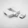 HUB COMPACT EN ABS PERSONNALISABLE 'KAMY'