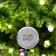 BOULE DE NOEL PERSONNALISABLE 'LILY'