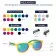 LUNETTES DE SOLEIL PERSONNALUSABLES SUR MESURE 'TARLA'