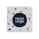 MAGNET CARRE BRODE PERSONNALISABLE 'COURSU'
