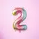 BALLON NUMERO EN MYLAR IRISE 'NUMBERZ'