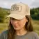CASQUETTE TRUCKER CADRE PERSONNALISEE 'DAPHNA'
