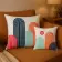 COUSSIN PERSONNALISE 'JAIPUR POLYESTER' 40X40CM