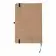 CARNET A5 EN CUIR RECYCLE PERSONNALISABLE 'MORALO'