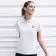 POLO FEMME PERSONNALISABLE BLANC 'TERIM 220'