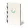 CARNET A5 CARTON RECYCLE SPIRALE PERSONNALISABLE 'LAURENT'