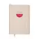 CARNET A5 EN PU PASTEL PERSONNALISABLE 'TOMASO'