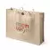 SAC JUTE PERSONNALISABLE AVEC BOUTON 'LACO'