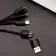 CÂBLE 3 EN 1 PERSONNALISABLE LOGO LUMINEUX 'ANAT SMART'