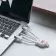 CABLE CHARGE 3 EN 1 PERSONNALISABLE BLUETOOTH 'OCTOPUS BT'