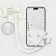CABLE CHARGE CONNECTE BLUETOOTH® PERSONNALISABLE 'ICE TAG'