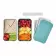 LUNCH BOX BIO PLASTIQUE PERSONNALISABLE 'STROBO DOUBLE'