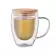 MUG VERRE DOUBLE PARROI 250 ML PERSONNALISABLE 'AFTA MINI'