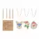 SET ORNEMENT A COLORIER PERSONNALISABLE 'ELLY'