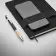 CARNET A5 FEUTRE RPET PERSONNALISABLE 'NEXUS'