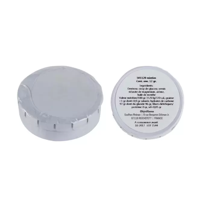 BOÎTE À BONBONS PUBLICITAIRE 'CLIC CLAC EUROPE'