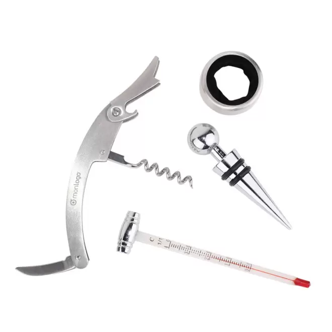 SET À VIN PERSONNALISÉ 4 ACCESSOIRES 'VERSAILLES'