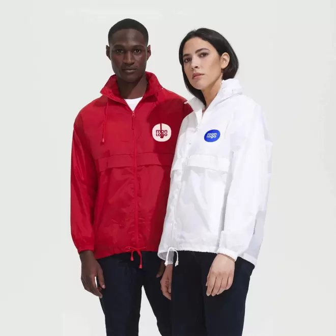 COUPE VENT IMPERMEABLE MIXTE NON DOUBLÉ 'SURF'