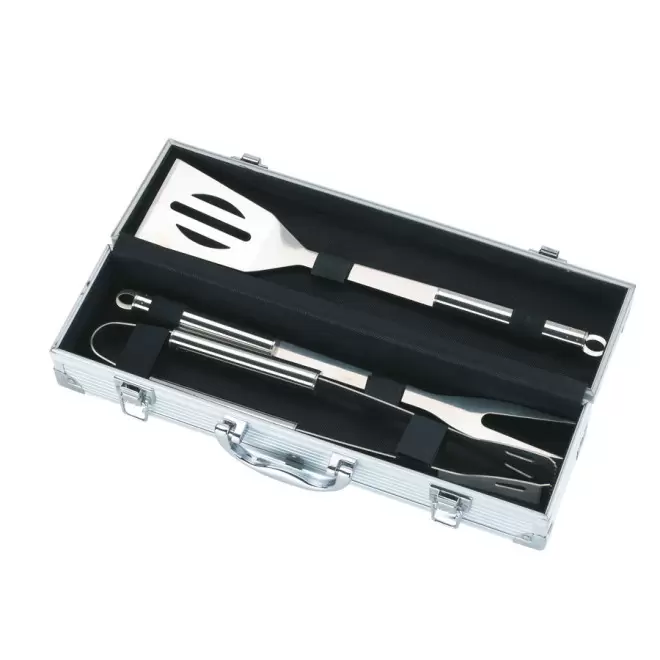 COFFRET BARBECUE 3 USTENSILES PERSONNALISÉS 'MALAWI'