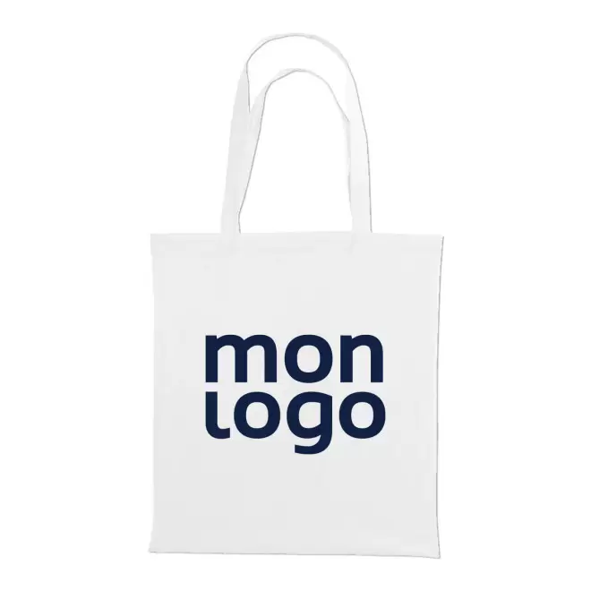 TOTE BAG PUBLICITAIRE ANSES LONGUES 'ANTONIO' 110 GR/M2 A 180GR/M2