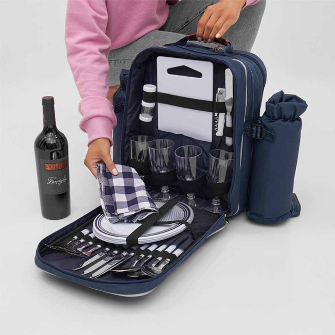 SAC À DOS PIQUE NIQUE PUBLICITAIRE 4 PERS. 'EXCURSION'