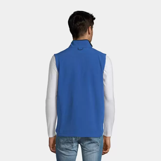 VESTE SANS MANCHES SOFTSHELL HOMME 'RALLYE' 340 GR/M²