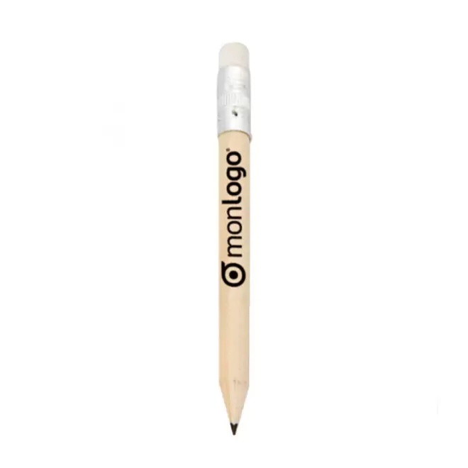 LOT DE 100 MINI CRAYONS A PAPIER PERSONNALISÉS EN BOIS 'CRAYOLITO'