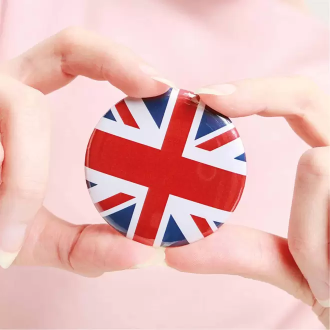 BADGE PUBLICITAIRE 'ELIAN' BRILLANT