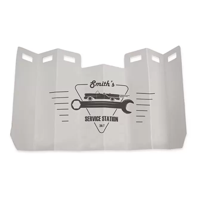 PARE SOLEIL EN CARTON PERSONNALISABLE 'RINALDO'