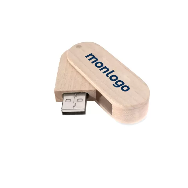 CLE USB PUBLICITAIRE ROTATIVE 'NATURIO'