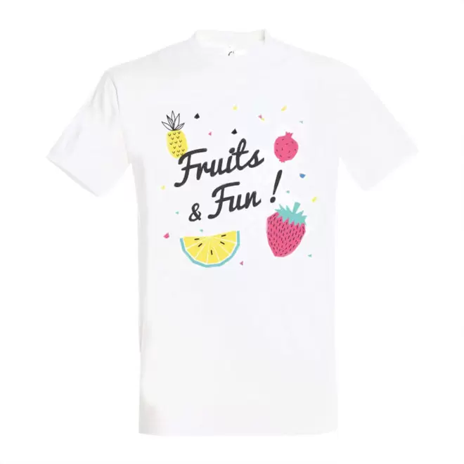 TEE SHIRT BLANC HOMME PUBLICITAIRE 'IMPERIAL' 190 GR/M²