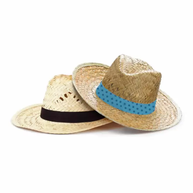 CHAPEAU DE PAILLE PERSONNALISÉ 'LUA'