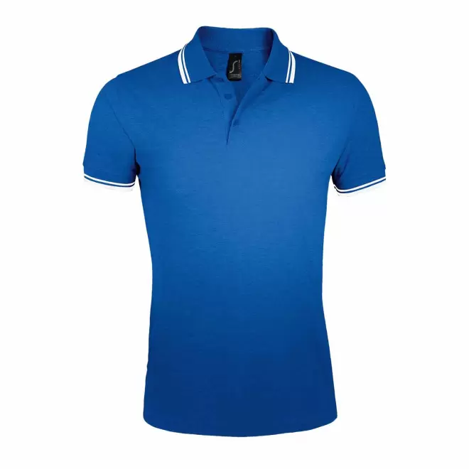 POLO BICOLORE PERSONNALISABLE HOMME 'PASADENA' 200 GR/M²