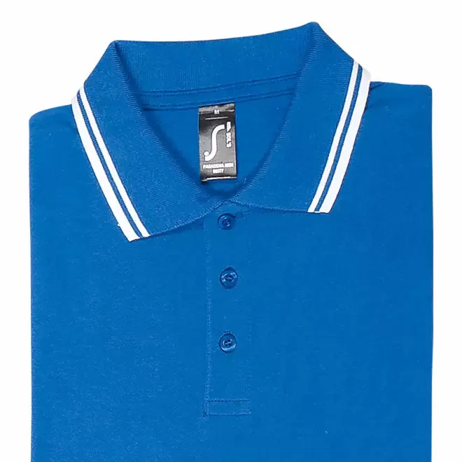 POLO BICOLORE PERSONNALISABLE HOMME 'PASADENA' 200 GR/M²