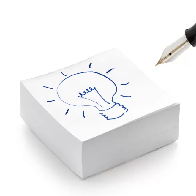 BLOC PAPIER PERSONNALISABLE 'STRANA'